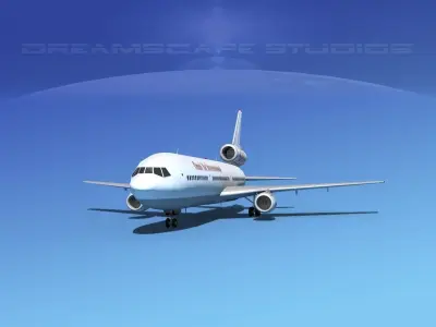 Douglas DC-10 Omni Air 3D model