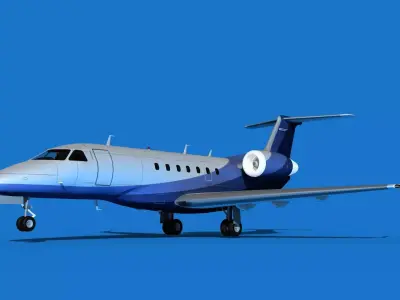 Embraer Praetor 600 V05 3D model