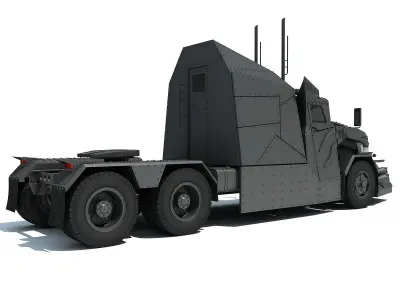 Concept Truck Black 3D model