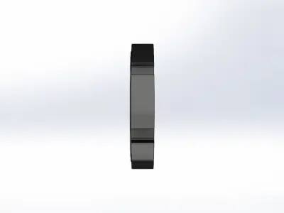 Porca SKF KM 9 Nut 3D model