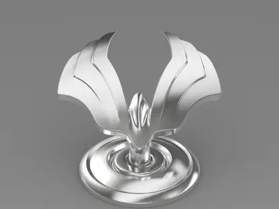 Ssang Yong Chairman logo 3D model