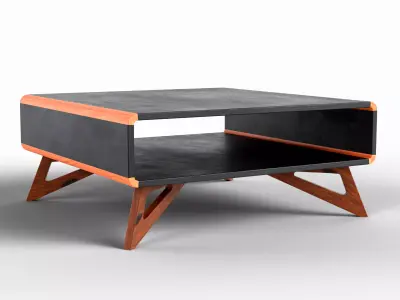 Coffe Table Free low-poly 3D model purchase