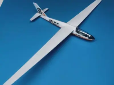 SZD-24 Foka Glider 3D print model