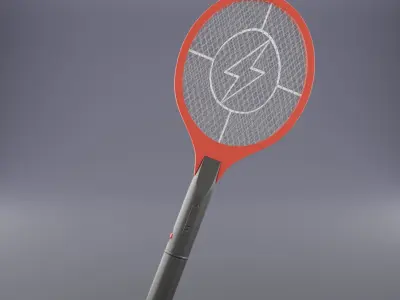 Mosquito Racket Swatter 3D model