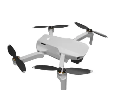 DJI Mavic Mini Low-poly 3D model