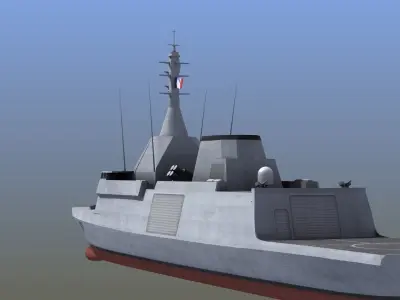 Gowind 2500 Frigate 3D model
