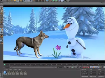 Wolf Loup Free 3D model