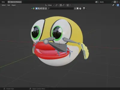 Best 3D Flappy Bird Iteration Low-poly 3D model