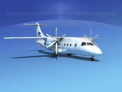 Dornier Do-328-130 Cirrus 3D model