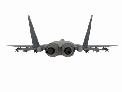 Aircraft03 russian typhoon fighter jet 3D model