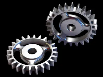 Gear 12 3D model purchase