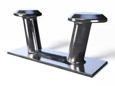 New Ship Bollard 3D model