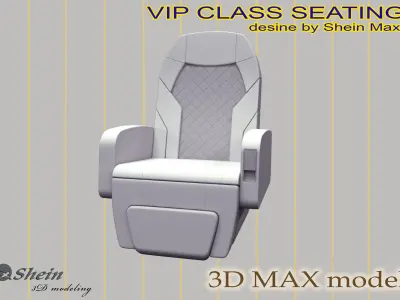 VIP CABIN SEATING 3D model