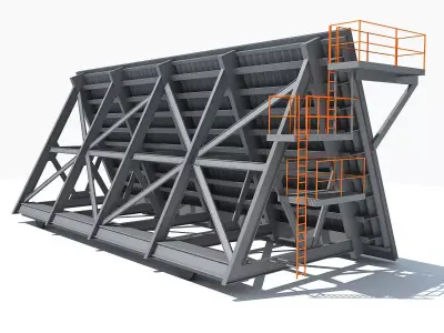 Industrial Element 27 3D model