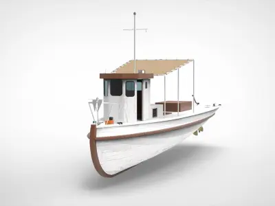 FIshing vessel 3D model