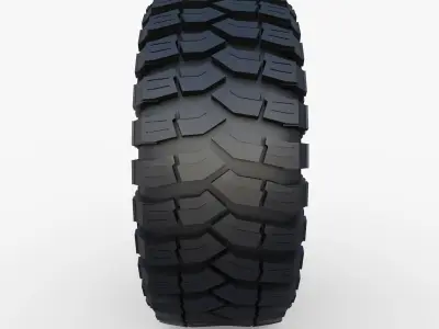 Range Rover Classic Wheel Maxxis Trepador 3D model