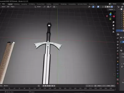 Dark Sister 3D model
