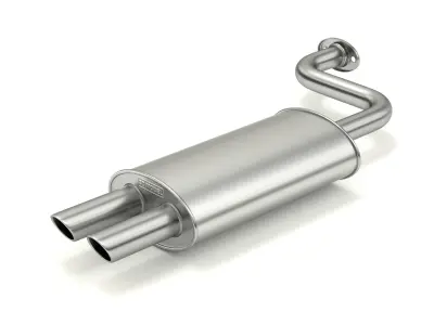 Simple Exhaust Set 3D model