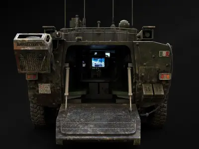 IFV Freccia  Low-poly 3D model