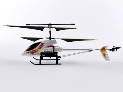 Helicopter toy 3D model