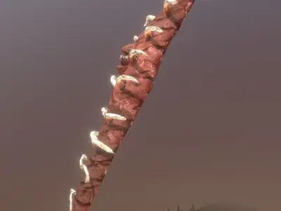 Superfuntimes Demonflesh Tower Shield 3D model