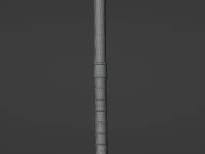  Steel Hammer 02 3D model