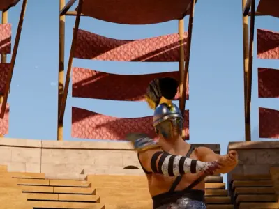 GLADIATOR ARENA BATTLE 3D model