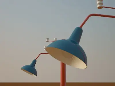 Industrial Era - Street Lights 3D model