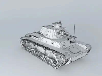 Panzer 35 t 3D model