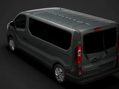 Mitsubishi Express Minibus LWB 2020 3D model