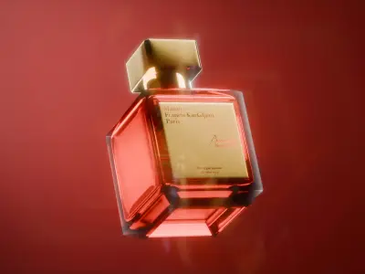 Baccarat Rouge 540 Fragrance Free 3D model