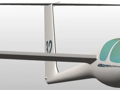 ASG32 EL Glider 3D model