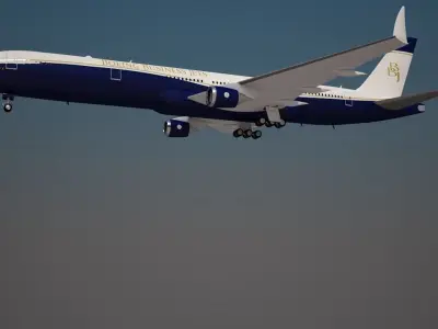Boeing Business Jets 777 X 3D model