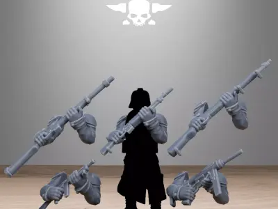 GrimGuard American Weapon Pack 3D print model