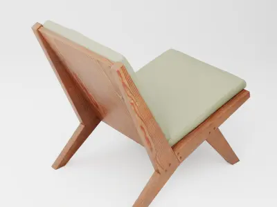 Kepner Lounge Chair 3D model Free 3D model