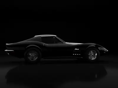 Stingray corvette 3D model