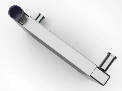 Car Radiator 3D model