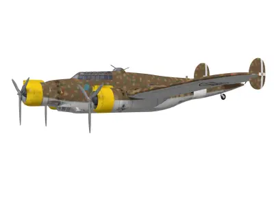 cant z1007bis 3D model