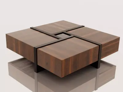 Morden Coffee Table Free 3D model