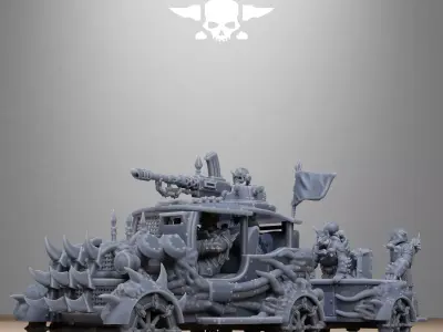 Corrupted Bloody Convoy 3D print model
