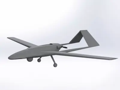 Bayraktar TB2 - Detailed 3D Model 3D print model