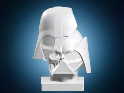 Darth Vader Helmet Sculpture 3D print model