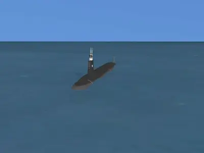 Virginia Class SSN 783 USS Minnesota 3D model