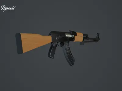 Zastava M72 3D model