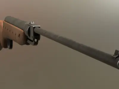 Knicker Haenel Model III-56 Free Download Free low-poly 3D model