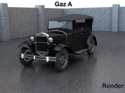 Gaz A 3D model