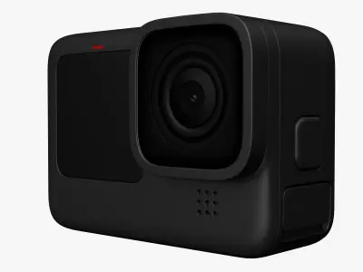 Go Pro Action Camera 3D model