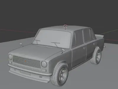 Vaz 2101 Free 3D model