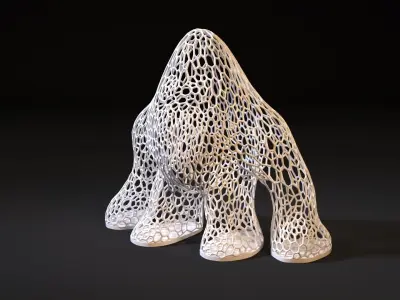 Yeti decor Free 3D print model