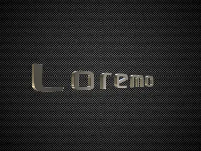 loremo logo 3D model